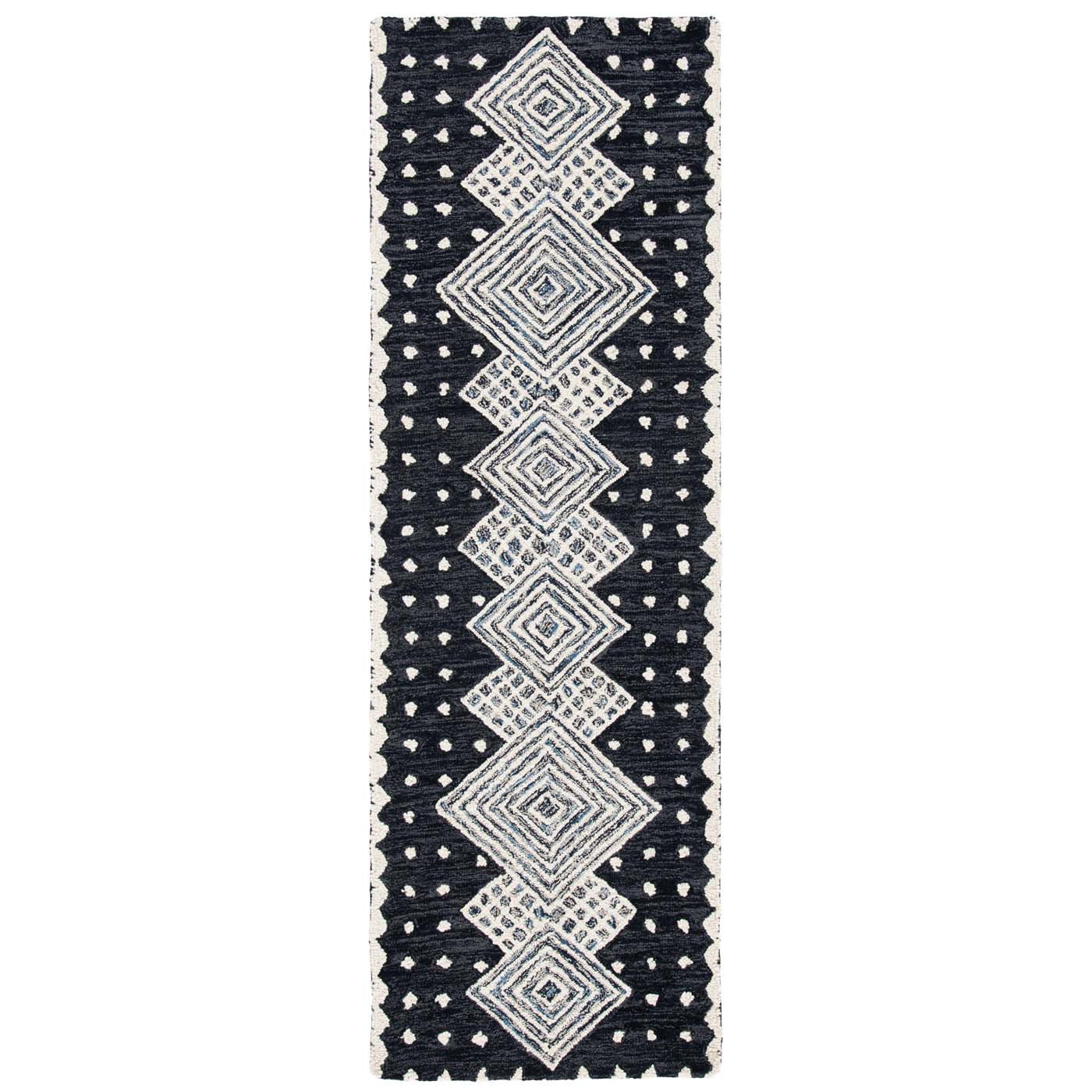 Safavieh Micro-Loop 171 Rug, MLP171 - Charcoal / Ivory