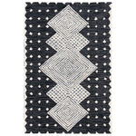 Safavieh Micro-Loop 171 Rug, MLP171 - Charcoal / Ivory