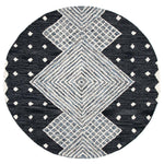 Safavieh Micro-Loop 171 Rug, MLP171 - Charcoal / Ivory