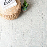 Safavieh Micro-Loop 172 Rug, MLP172 - Ivory / Light Blue