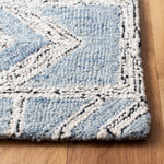 Safavieh Micro-Loop 173 Rug, MLP173 - Light Blue / Ivory