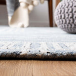 Safavieh Micro-Loop 173 Rug, MLP173 - Light Blue / Ivory