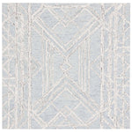 Safavieh Micro-Loop 173 Rug, MLP173 - Light Blue / Ivory