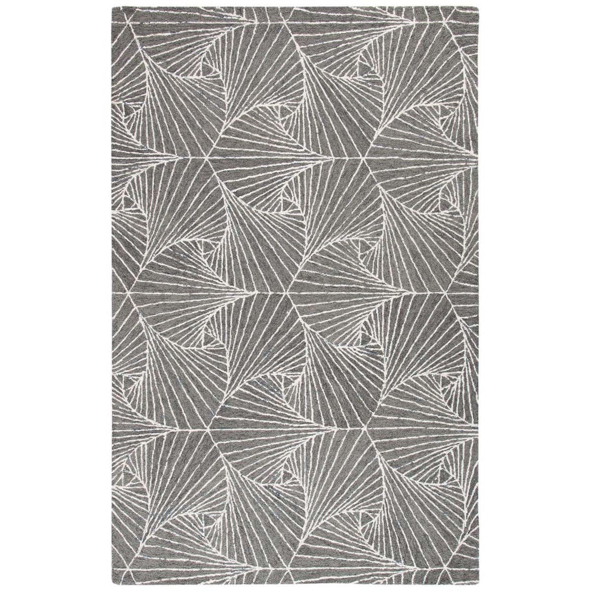 Safavieh Micro-Loop 174 Rug, MLP174 - Grey / Ivory