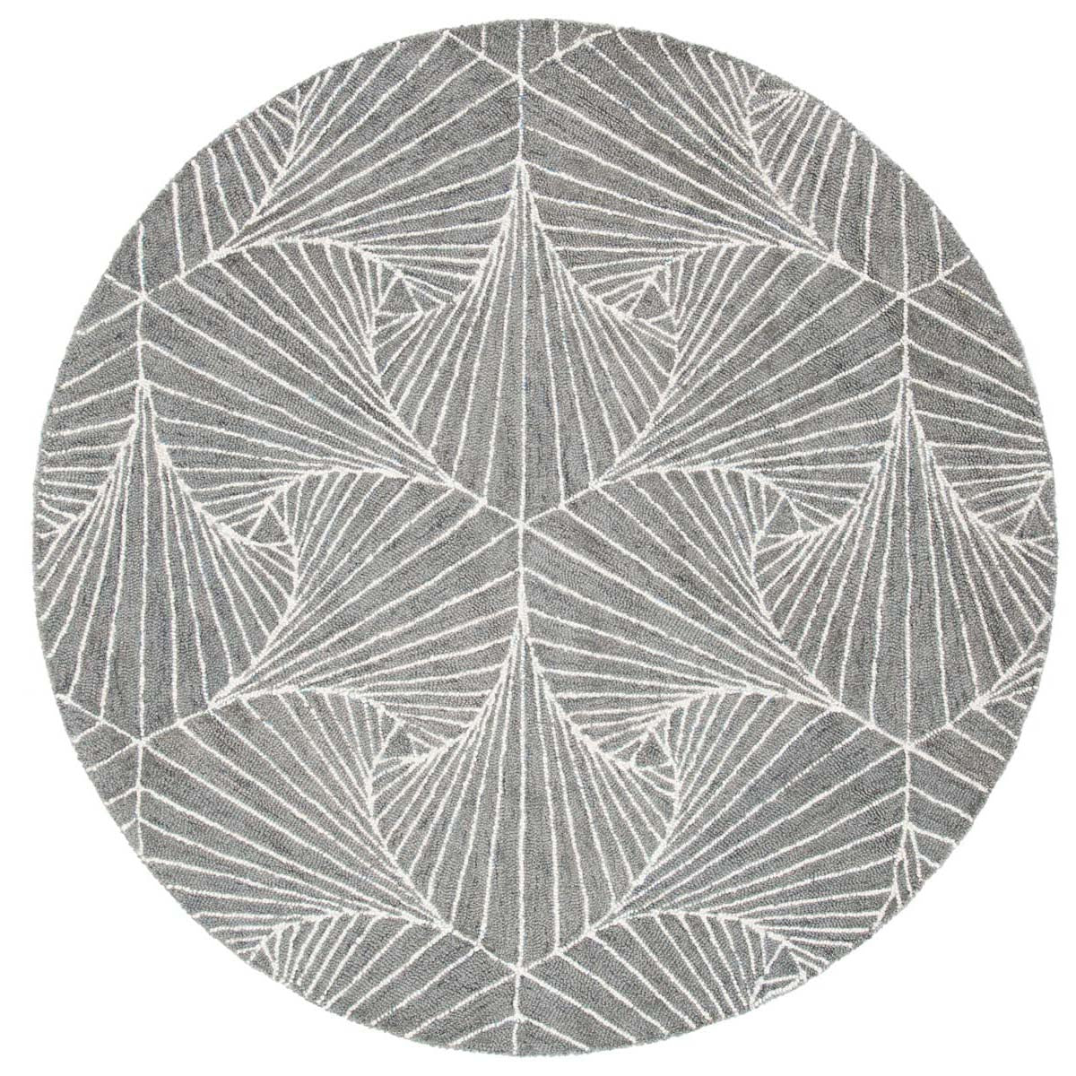 Safavieh Micro-Loop 174 Rug, MLP174 - Grey / Ivory