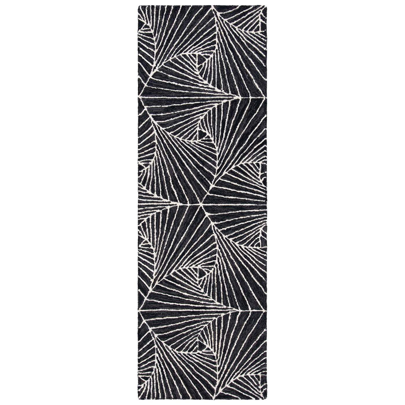 Safavieh Micro-Loop 174 Rug, MLP174 - Charcoal / Ivory