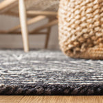 Safavieh Micro-Loop 174 Rug, MLP174 - Charcoal / Ivory