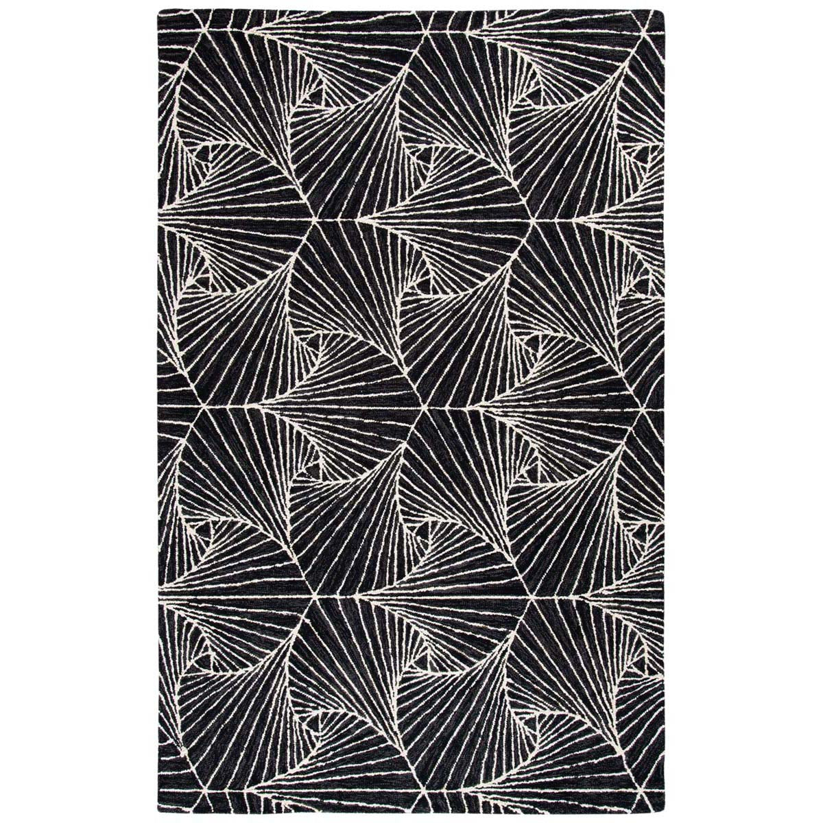 Safavieh Micro-Loop 174 Rug, MLP174 - Charcoal / Ivory