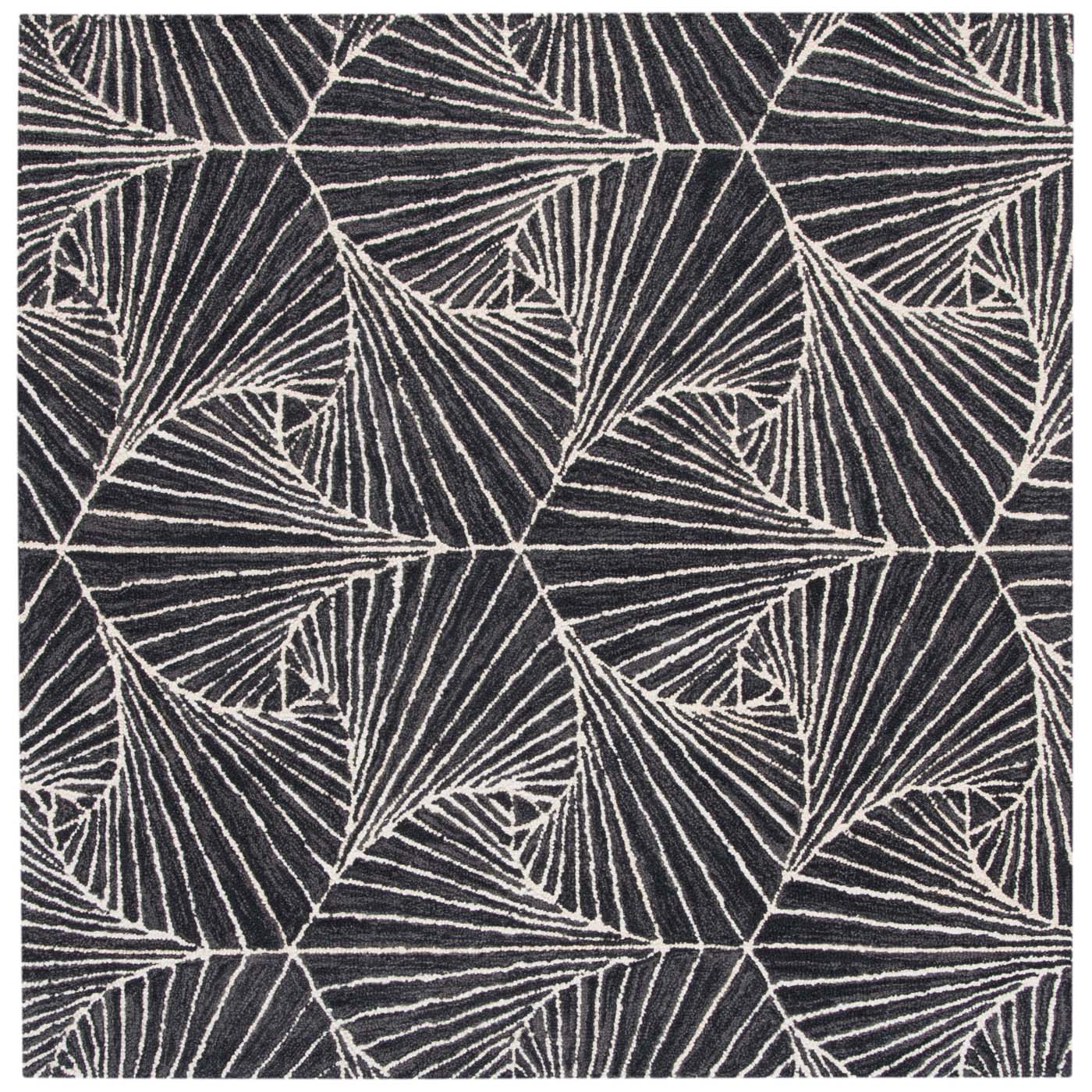 Safavieh Micro-Loop 174 Rug, MLP174 - Charcoal / Ivory