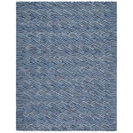 Safavieh Micro-Loop 175 Rug, MLP175 - Dark Blue / Ivory