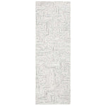 Safavieh Micro-Loop 176 Rug, MLP176 - Light Grey / Ivory