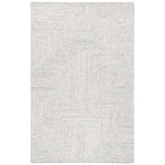 Safavieh Micro-Loop 176 Rug, MLP176 - Light Grey / Ivory