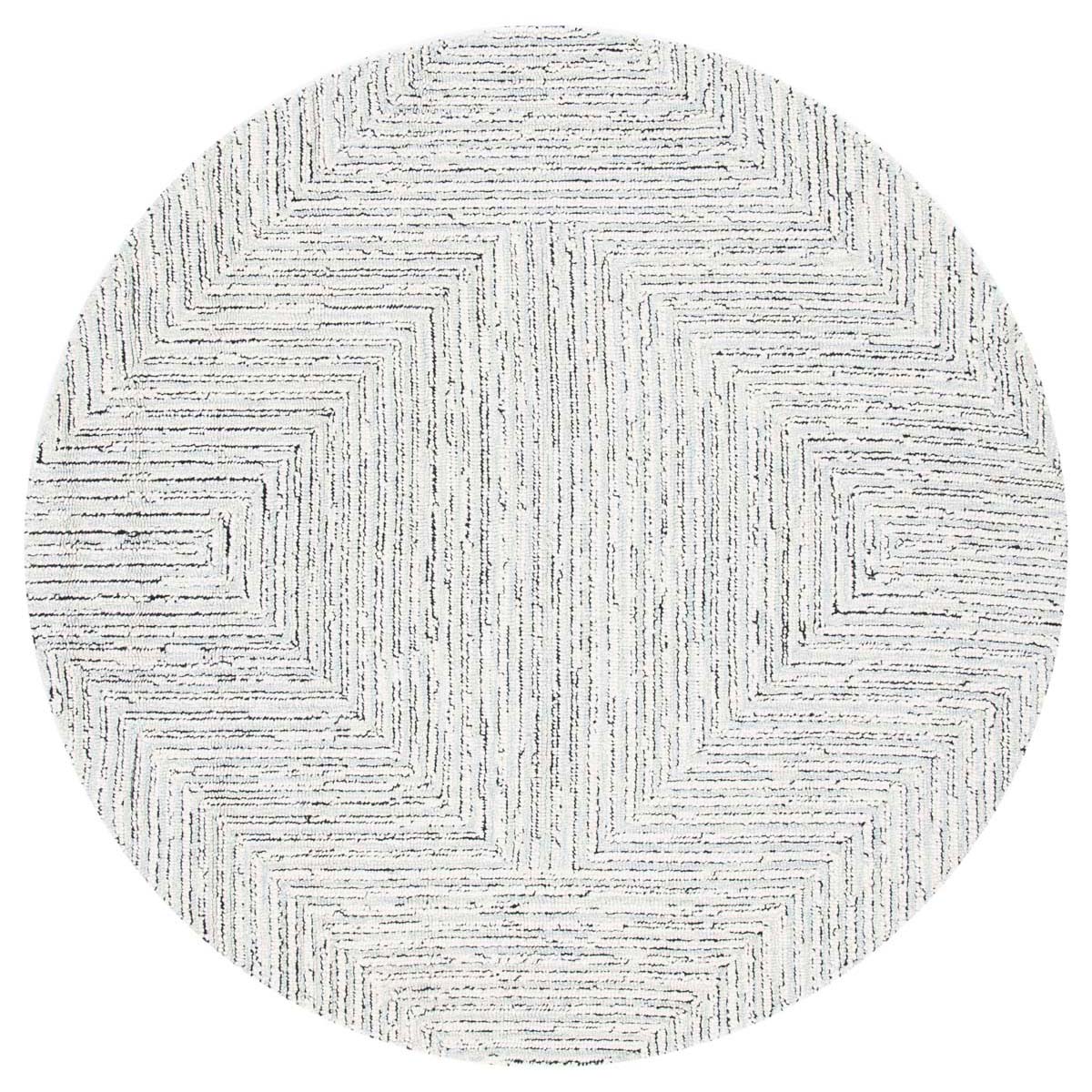 Safavieh Micro-Loop 176 Rug, MLP176 - Light Grey / Ivory