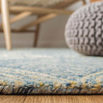 Safavieh Micro-Loop 177 Rug, MLP177 - Light Blue / Ivory