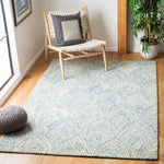 Safavieh Micro-Loop 177 Rug, MLP177 - Light Blue / Ivory