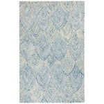 Safavieh Micro-Loop 177 Rug, MLP177 - Light Blue / Ivory