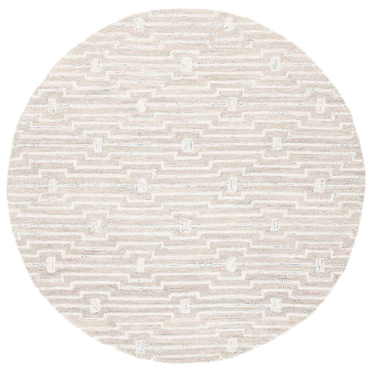 Safavieh Micro-Loop 178 Rug, MLP178 - Light Grey / Ivory
