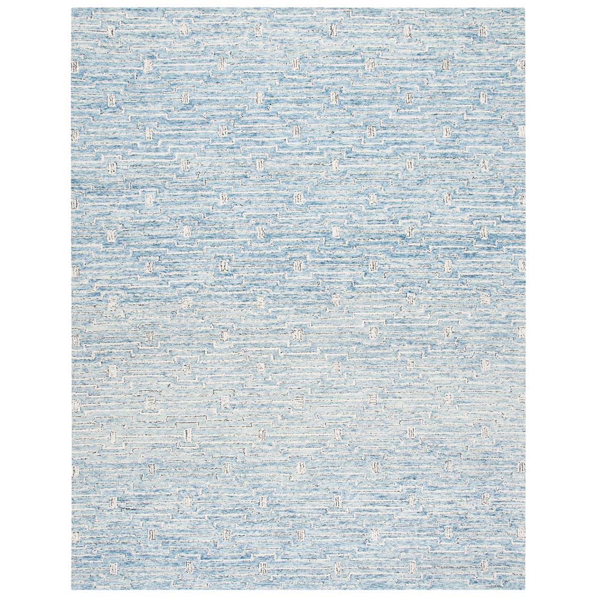 Safavieh Micro-Loop 178 Rug, MLP178 - Light Blue / Ivory