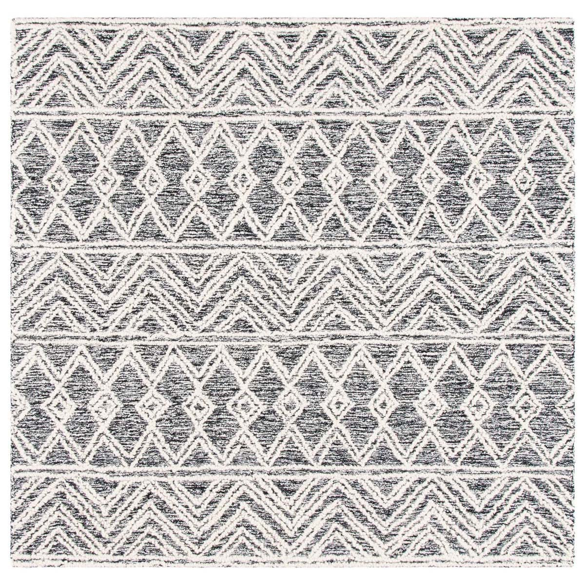 Safavieh Micro-Loop 203 Rug, MLP203 - Ivory / Black