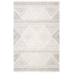 Safavieh Micro-Loop 206 Rug, MLP206 - Ivory / Grey