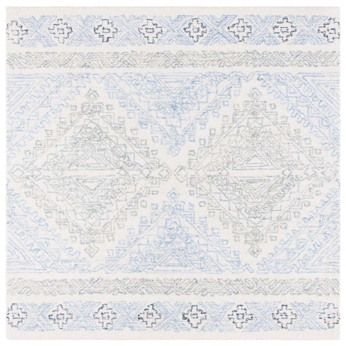 Safavieh Micro-Loop 206 Rug, MLP206 - Ivory / Grey