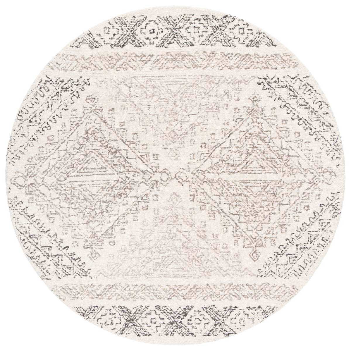 Safavieh Micro-Loop 206 Rug, MLP206 - Ivory / Light Brown