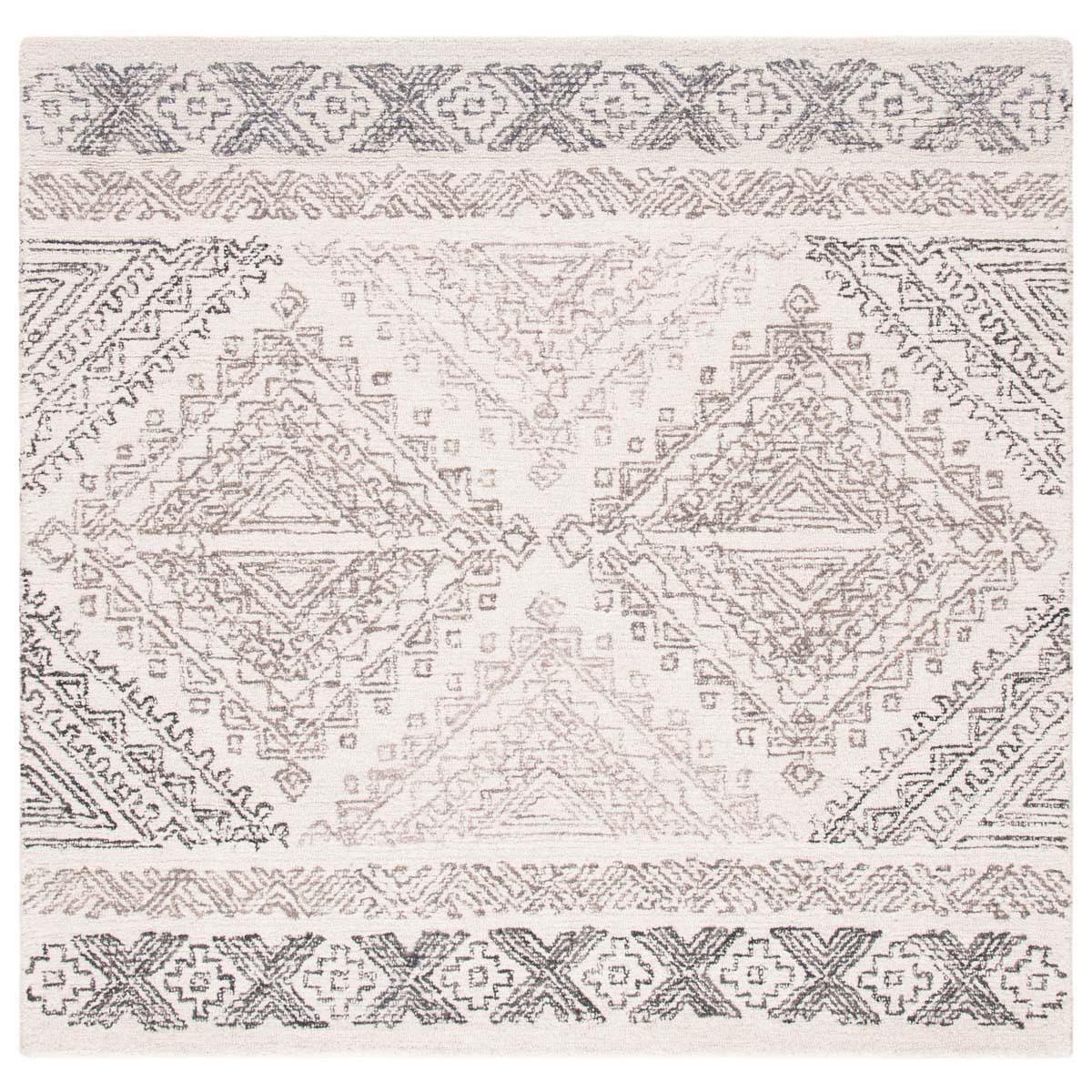 Safavieh Micro-Loop 206 Rug, MLP206 - Ivory / Light Brown