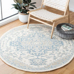 Safavieh Micro-Loop 213 Rug, MLP213 - Ivory / Blue