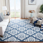 Safavieh Micro-Loop 221 Rug, MLP221 - Blue / Ivory