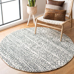Safavieh Micro-Loop 228 Rug, MLP228 - Ivory / Black