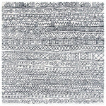 Safavieh Micro-Loop 228 Rug, MLP228 - Ivory / Black