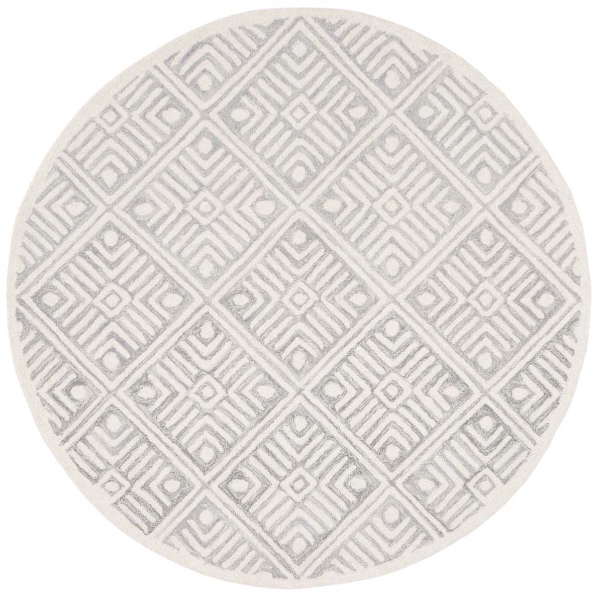 Safavieh Micro-Loop 262 Rug, MLP262 - Grey / Ivory