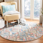 Safavieh Micro-Loop 351 Rug, MLP351 - Grey / Blue