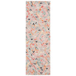 Safavieh Micro-Loop 352 Rug, MLP352 - Grey / Pink