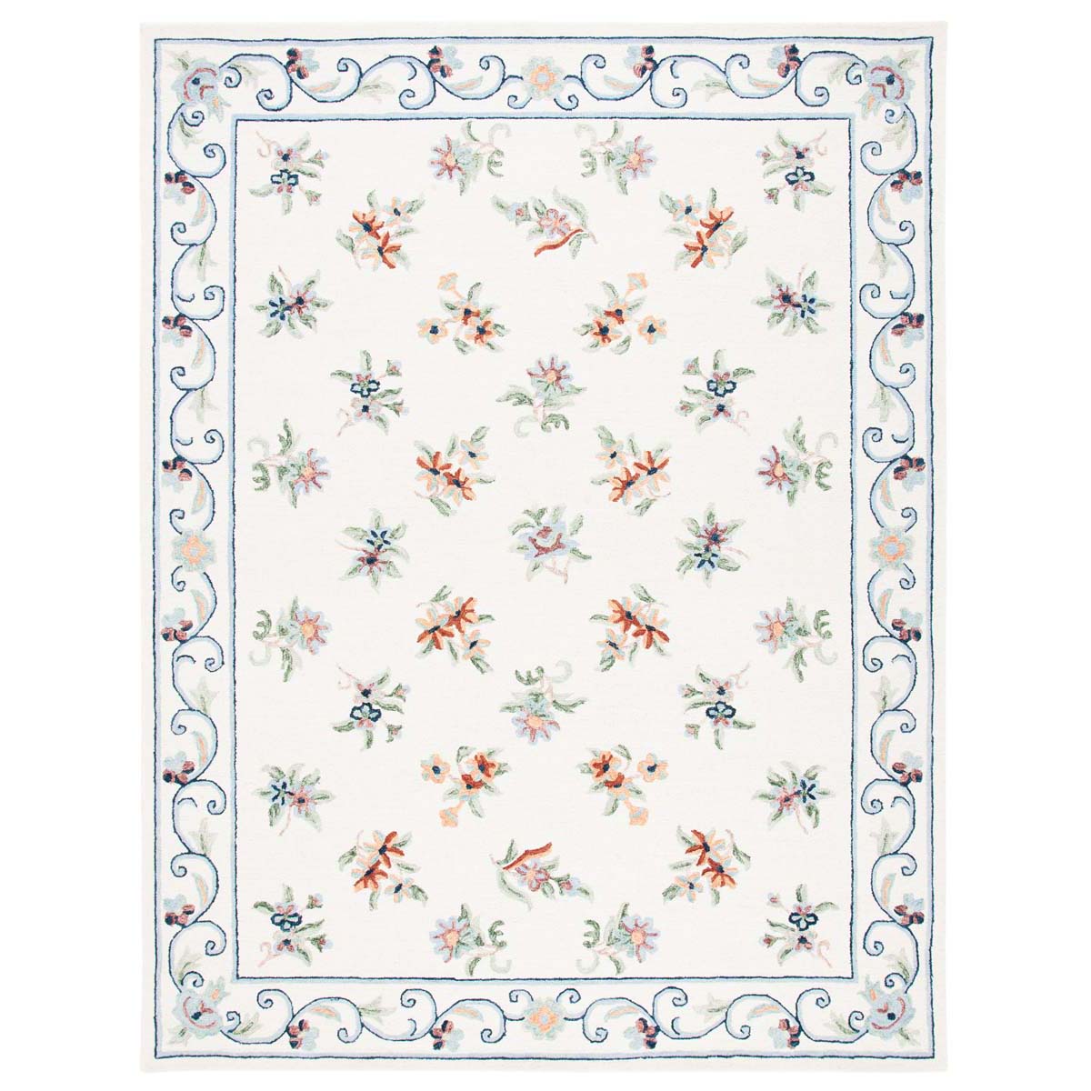 Safavieh Micro-Loop 376 Rug, MLP376 - Ivory / Grey