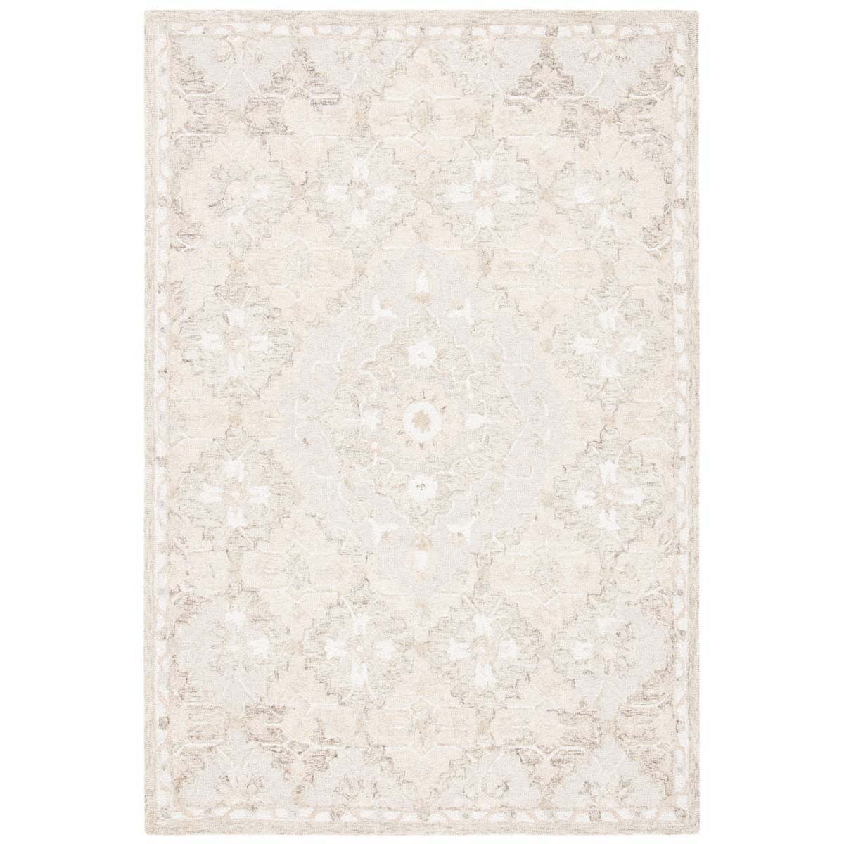Safavieh Micro-Loop 377 Rug, MLP377 - Beige / Grey