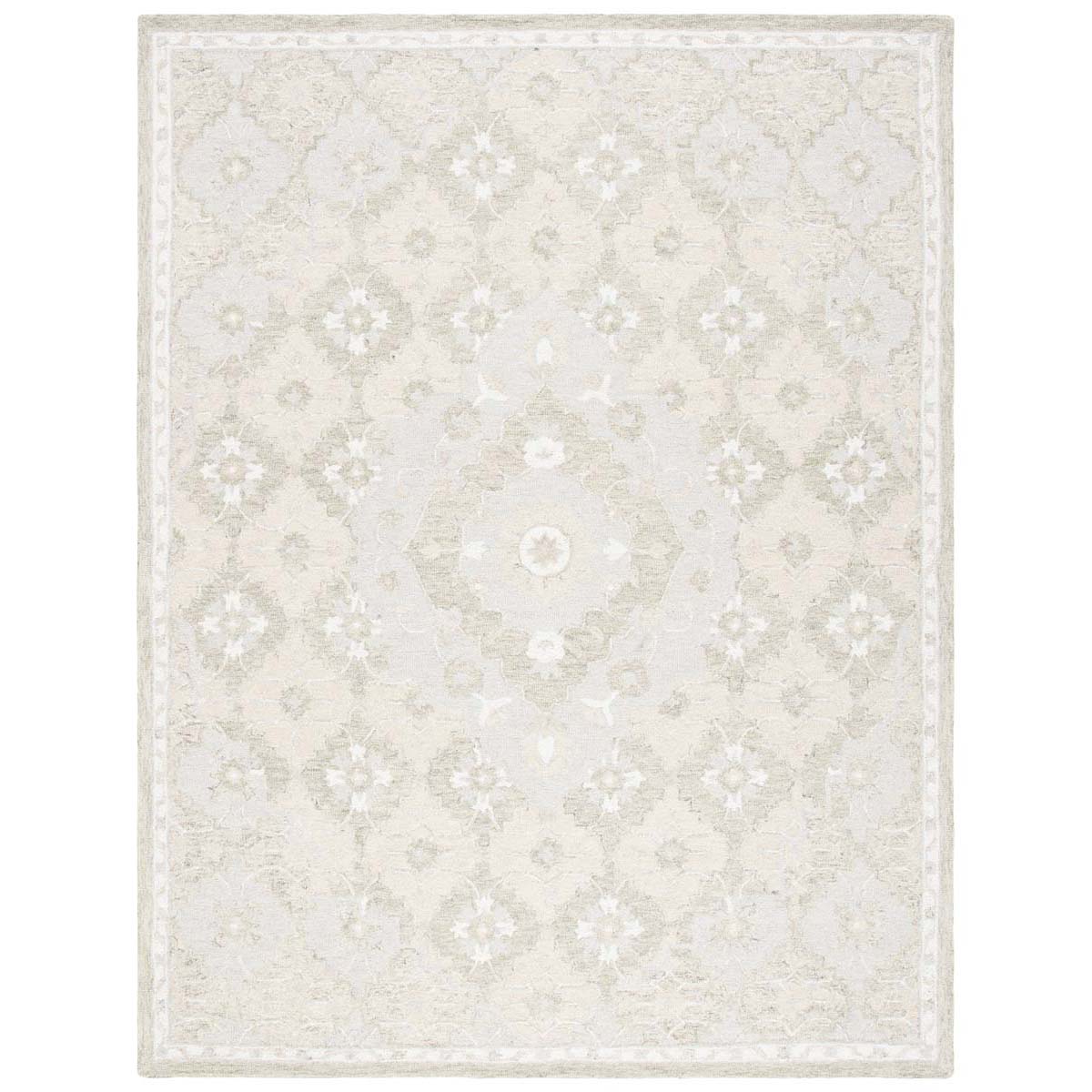 Safavieh Micro-Loop 377 Rug, MLP377 - Beige / Grey
