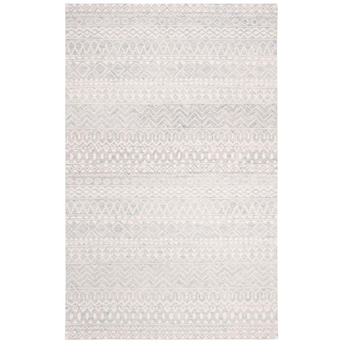 Safavieh Micro-Loop 502 Rug, MLP502 - Aqua / Ivory