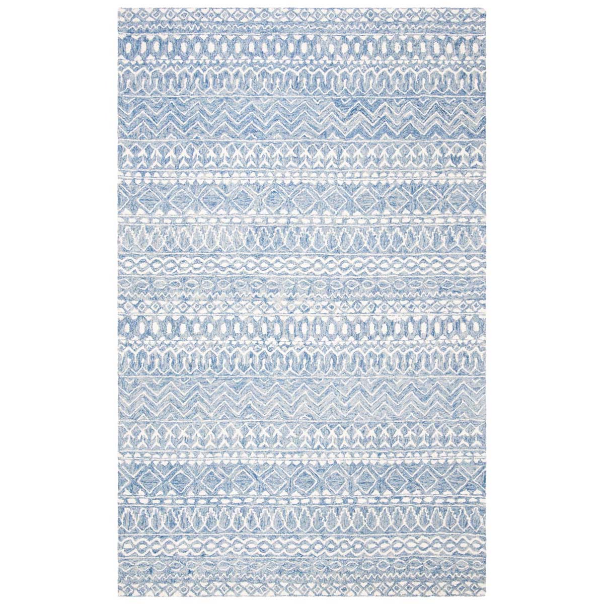 Safavieh Micro-Loop 502 Rug, MLP502 - Blue / Ivory