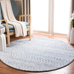Safavieh Micro-Loop 502 Rug, MLP502 - Blue / Ivory