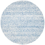 Safavieh Micro-Loop 502 Rug, MLP502 - Blue / Ivory