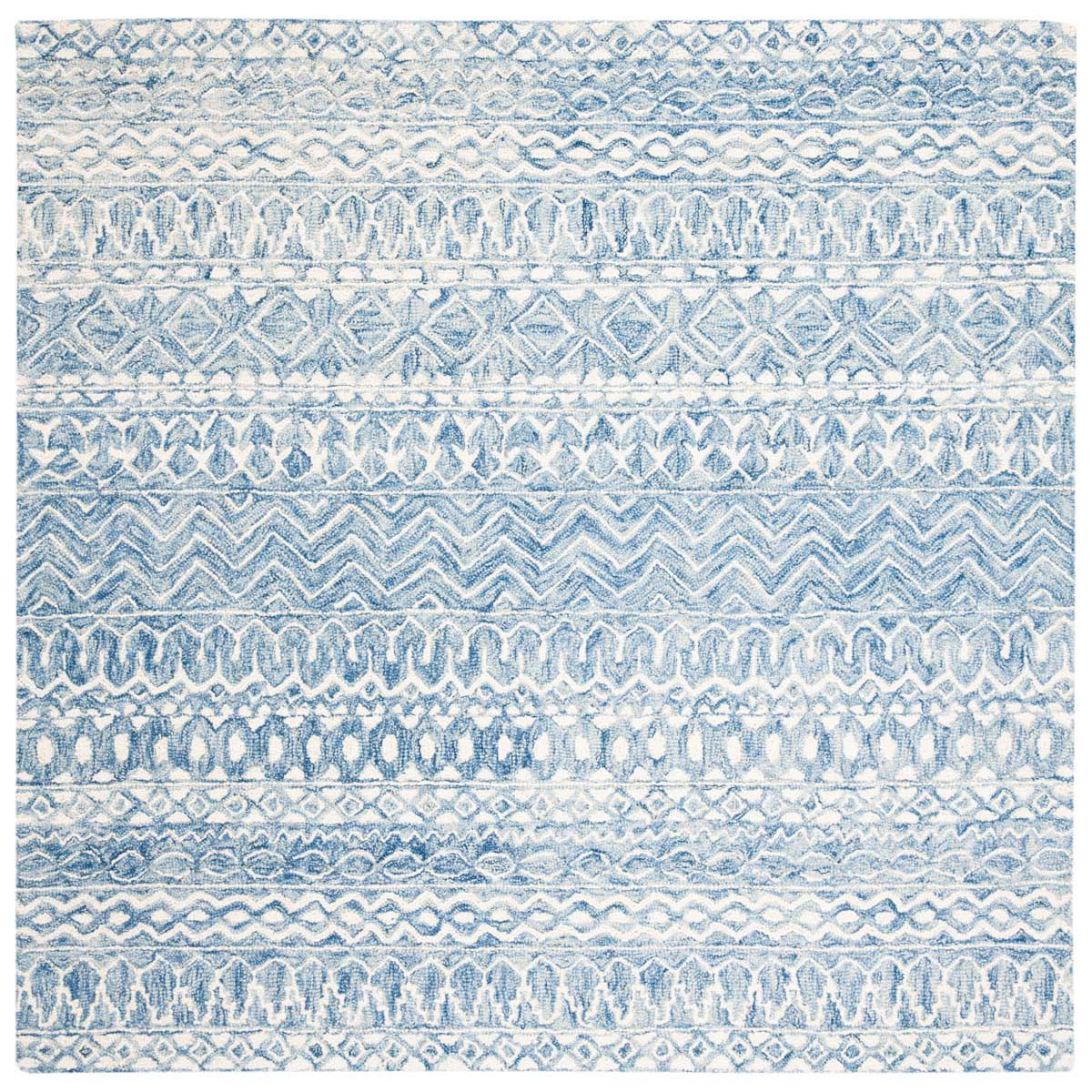 Safavieh Micro-Loop 502 Rug, MLP502 - Blue / Ivory