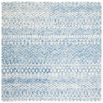 Safavieh Micro-Loop 502 Rug, MLP502 - Blue / Ivory