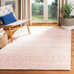 Safavieh Micro-Loop 502 Rug, MLP502 - Pink / Ivory