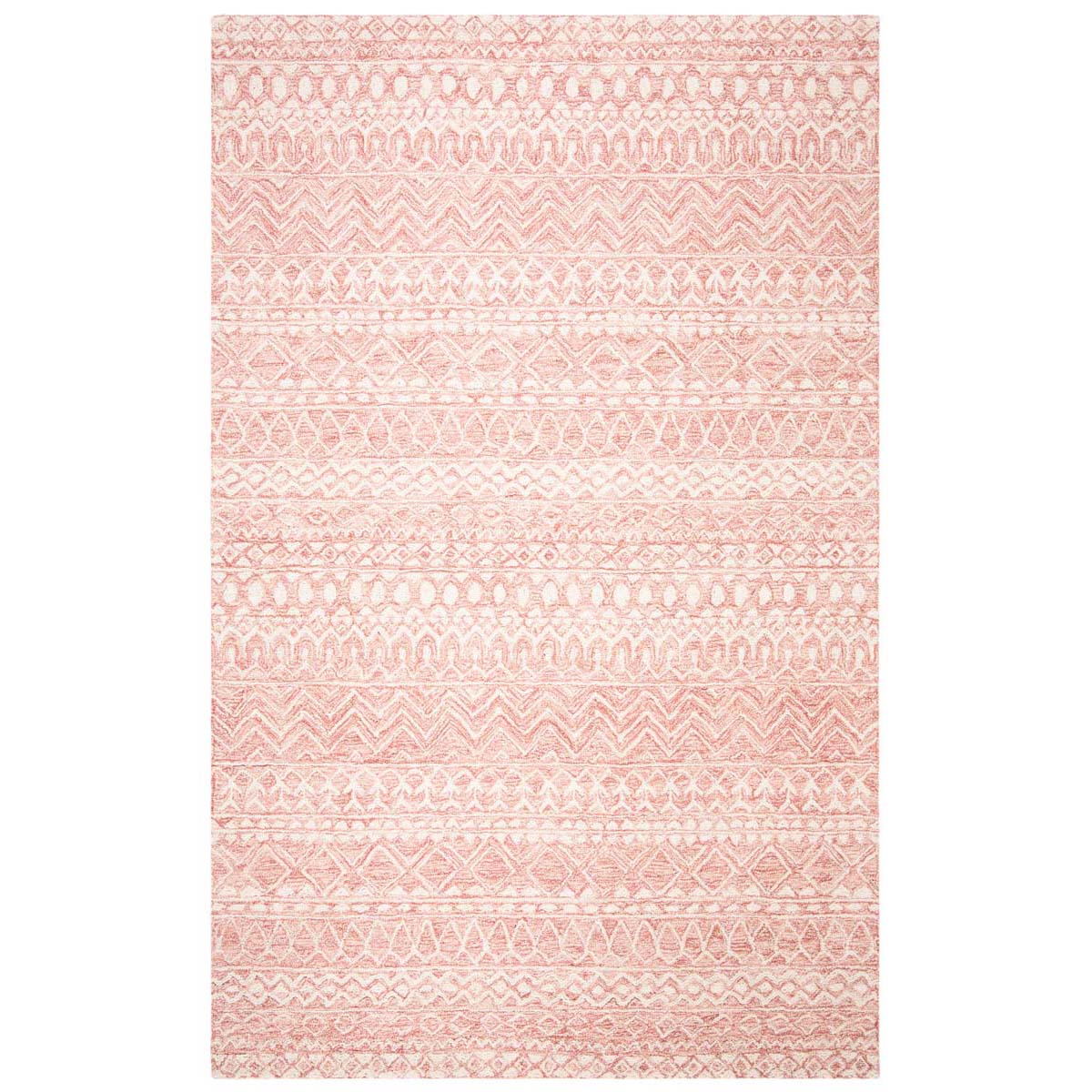 Safavieh Micro-Loop 502 Rug, MLP502 - Pink / Ivory