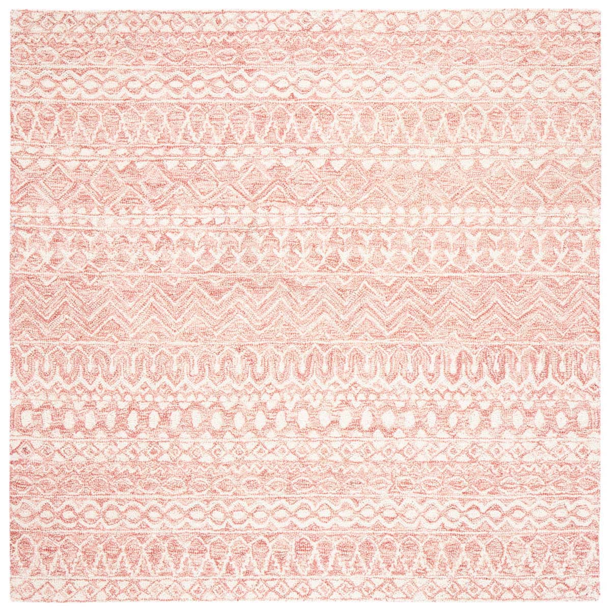 Safavieh Micro-Loop 502 Rug, MLP502 - Pink / Ivory