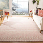 Safavieh Micro-Loop 502 Rug, MLP502 - Pink / Ivory