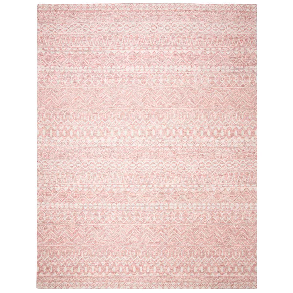 Safavieh Micro-Loop 502 Rug, MLP502 - Pink / Ivory