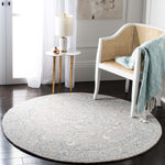 Safavieh Micro-Loop 504 Rug, MLP504 - Light Grey / Ivory