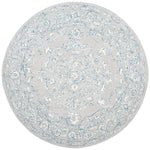 Safavieh Micro-Loop 504 Rug, MLP504 - Light Grey / Ivory